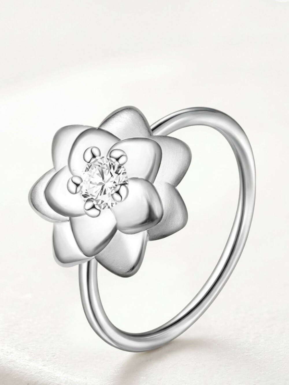 Flower Nose Ring Hoop